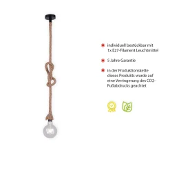 Pendelleuchte Rope