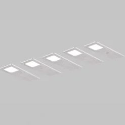 Rechteckleuchten-Set 5-tlg