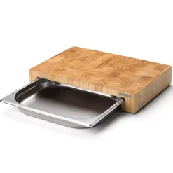 Schneidebrett mit Schublade