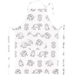 Schürze Katzenreihe