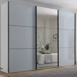 Schwebetürenschrank Lento-Glas