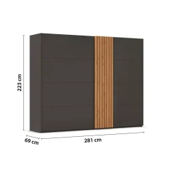 Schwebetürenschrank Tegio-F