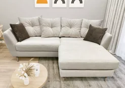 2-Sitzer mit Anstellhocker Flash