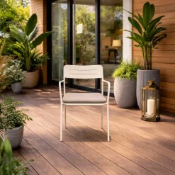 Stapelsessel Stahl Telmo