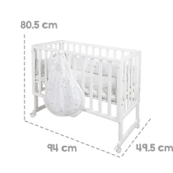 Stubenbett 3-in-1 inkl. Zubehör Sternenzauber