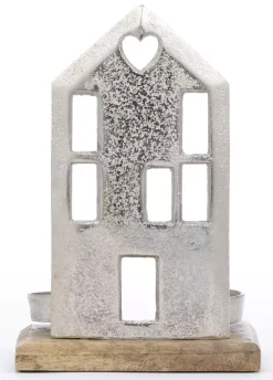 Teelichthalter mit 2 Teelichter -