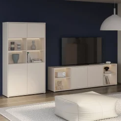 Vitrine mit 4 Türen Alice Springs