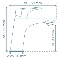 Waschtischarmatur Boston 33210