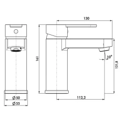 Waschtischarmatur Kardon 2 5011086