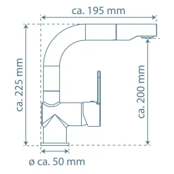 Waschtischarmatur London 79710