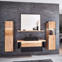 Waschtisch-Kombination Steel