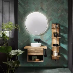 Waschtisch-Kombination Steel