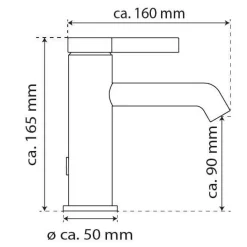 Wasserwerk Waschtischarmatur WT 11 601106