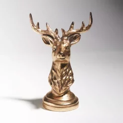 Weihnachts Glanz by Casa Nova Deko-Büste Hirsch