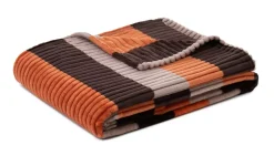 Wohndecke Cord Streifen