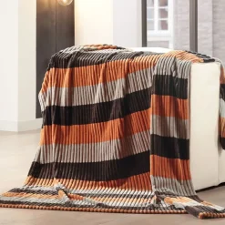 Wohndecke Cord Streifen